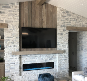 5 Design Styles That Work Best with a Thin Stone Veneer Fireplace